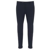 Blauwe Winter Micro Chino Broek RRD , Blue , Heren