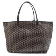 Pre-owned Plastic shoulder-bags Goyard Vintage , Black , Dames