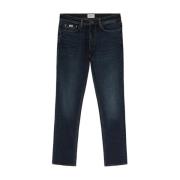 Klassieke Blauwe Straight Jeans GAS , Blue , Heren