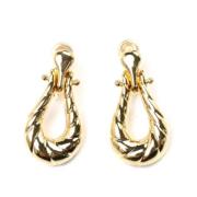 Pre-owned Yellow Gold earrings Celine Vintage , Yellow , Dames