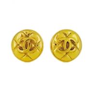 Pre-owned Metal chanel-jewelry Chanel Vintage , Yellow , Dames