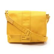 Pre-owned Nylon fendi-bags Fendi Vintage , Yellow , Dames