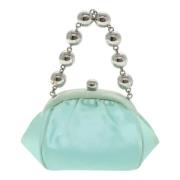 Pre-owned Silk handbags Tiffany & Co. Pre-owned , Blue , Dames