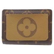 Pre-owned Canvas wallets Louis Vuitton Vintage , Brown , Dames