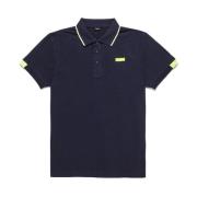 Stijlvol katoenen poloshirt met contrasterende accenten RefrigiWear , ...