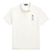 Casual Wit Kortemouw Poloshirt Polo Ralph Lauren , White , Heren