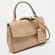 Pre-owned Leather handbags Michael Kors Pre-owned , Beige , Dames