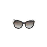 Pre-owned Fabric sunglasses Valentino Vintage , Black , Dames