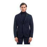 Formele Blazer met Stretchstof Manuel Ritz , Blue , Heren