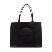 Casual Zwarte Nylon Tote Tas Tory Burch , Black , Dames