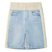 Denim Mini Rok Stella McCartney , Blue , Dames