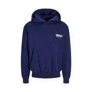 Ocean Cavern Sweat Hoodie Jack & Jones , Blue , Heren