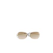 Pre-owned Metal sunglasses Dior Vintage , Brown , Dames