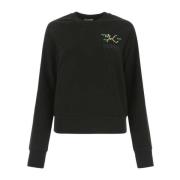 Klassieke Crew Neck Sweatshirt Zwart Kenzo , Black , Dames