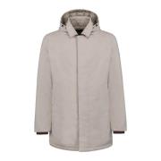 Polyesterjas met stijl Arnopm773-060 People of Shibuya , Beige , Dames