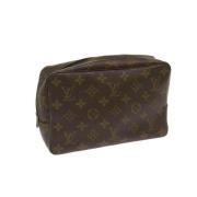 Pre-owned Canvas louis-vuitton-bags Louis Vuitton Vintage , Brown , Da...