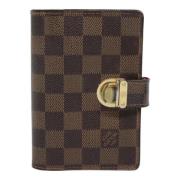 Pre-owned Canvas wallets Louis Vuitton Vintage , Brown , Unisex