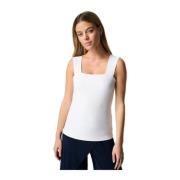 Mouwloze Top in Diverse Kleuren Joseph Ribkoff , White , Dames