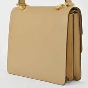 Pre-owned Leather celine-bags Celine Vintage , Beige , Dames