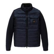 Stijlvolle Jas met Onbekende Samenstelling RefrigiWear , Blue , Heren