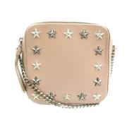 Pre-owned Leather shoulder-bags Jimmy Choo Pre-owned , Pink , Dames