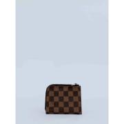 Pre-owned Canvas wallets Louis Vuitton Vintage , Brown , Dames