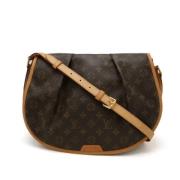 Pre-owned Fabric louis-vuitton-bags Louis Vuitton Vintage , Brown , Da...