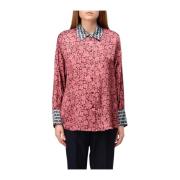 Viscose Overshirt Liu Jo , Multicolor , Dames