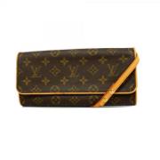 Pre-owned Fabric louis-vuitton-bags Louis Vuitton Vintage , Brown , Da...