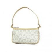 Pre-owned Leather handbags Salvatore Ferragamo Pre-owned , Beige , Dam...