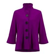 Stijlvolle jas met 100% samenstelling Joseph Ribkoff , Purple , Dames