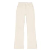 Witte flared jeans casual stijl Axel Arigato , White , Dames