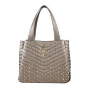 Bruine Eco-leren Studs Tas Gio Cellini , Brown , Dames