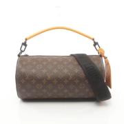 Pre-owned Canvas handbags Louis Vuitton Vintage , Brown , Dames