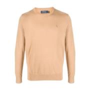 Bruine Casual Trui met Lange Mouwen Polo Ralph Lauren , Brown , Heren