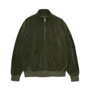 Thyme Velours Rits Track Jacket Juicy Couture , Green , Heren