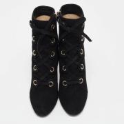 Pre-owned Suede boots Jimmy Choo Pre-owned , Black , Dames