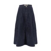 Denim Wash Rinse Rok Roy Roger's , Blue , Dames