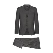 Elegant Grijs Herenpak Hugo Boss , Gray , Heren