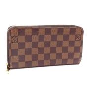 Pre-owned Canvas wallets Louis Vuitton Vintage , Brown , Dames