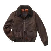 Leren jas Blauer , Brown , Heren