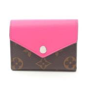 Pre-owned Leather wallets Louis Vuitton Vintage , Pink , Dames