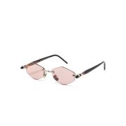 P60 LG HB Sunglasses Kuboraum , Yellow , Dames