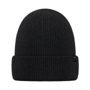 Kinabalu Beanie Stijlvolle Gebreide Muts Barts , Black , Unisex