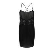 Zwarte Body Chemise Calvin Klein , Black , Dames