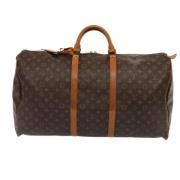 Pre-owned Canvas travel-bags Louis Vuitton Vintage , Brown , Dames