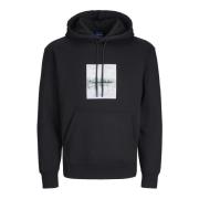 Vesterbro Newton Hoodie Jack & Jones , Black , Heren