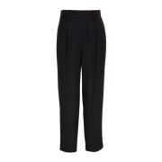 Zwarte Formele Broek Vince , Black , Dames