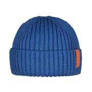 Korte Fisherman Beanie Muts Barts , Blue , Unisex