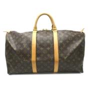 Pre-owned Canvas louis-vuitton-bags Louis Vuitton Vintage , Brown , Da...